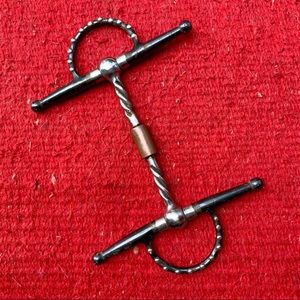 Horse Tack! Slow Twist Swivel Shank Snaffle Bit